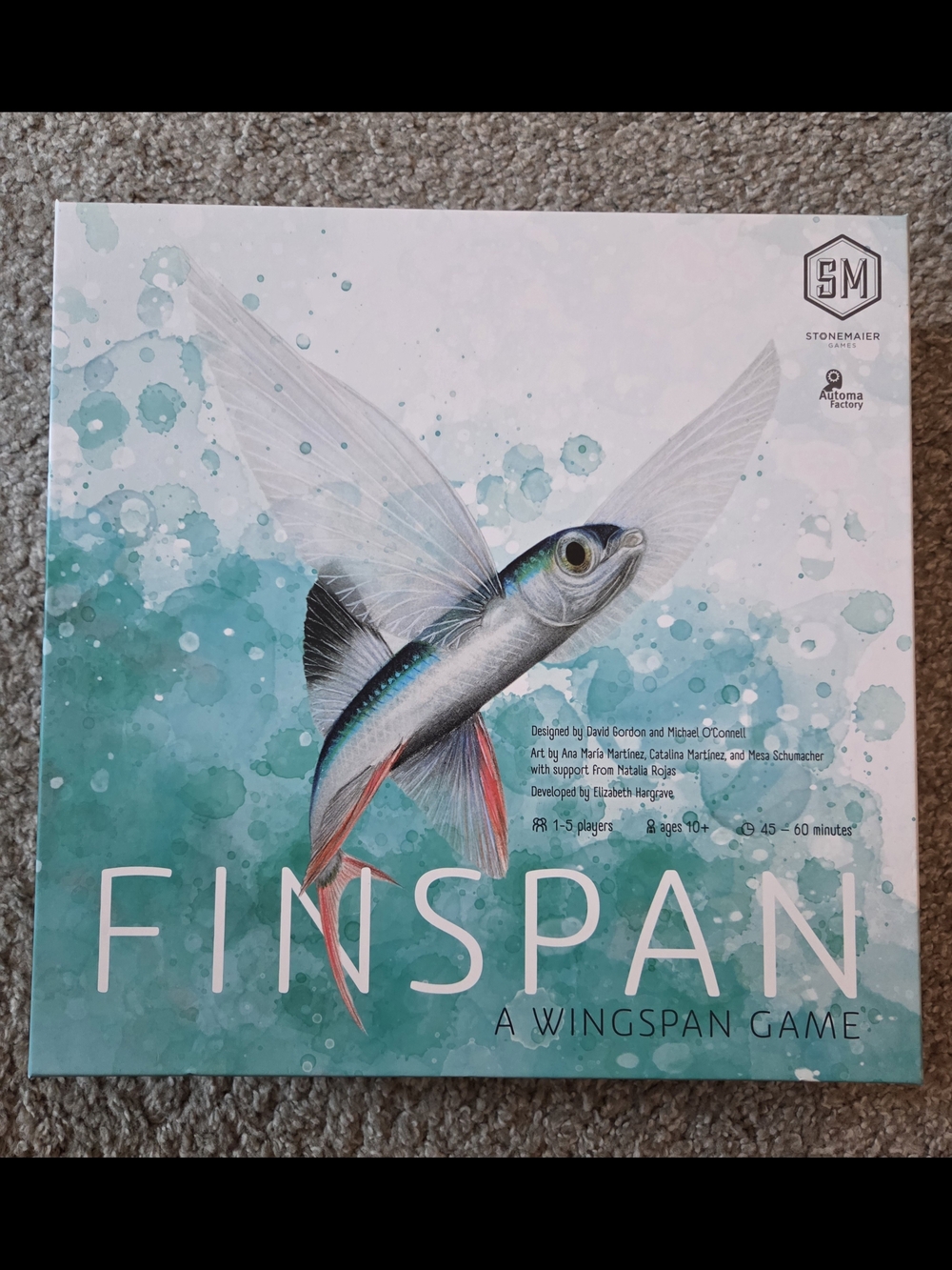 StoneMaier Games Finspan Board Game - From The Wingspan Universe!